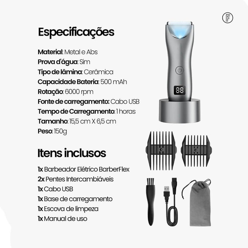 Barbeador Profissional - BarberFlex