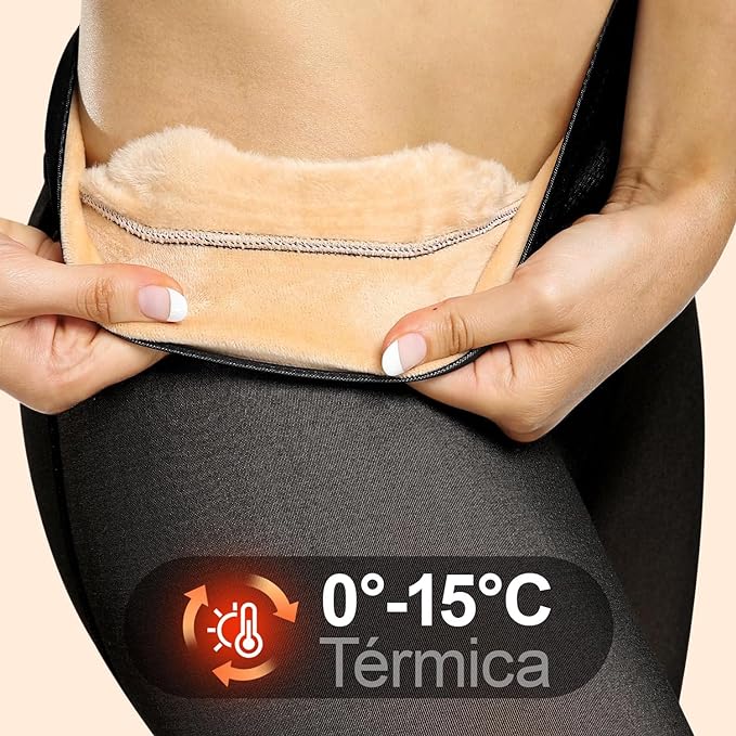 Meia-Calça Térmica Translúcida de Lã Forrada Peluciada