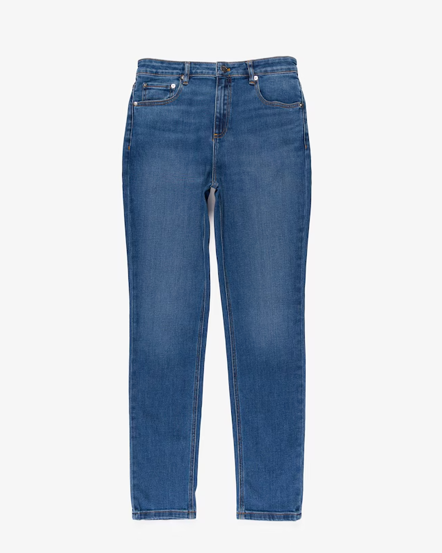Calça Slim Fit em Denim Stretch