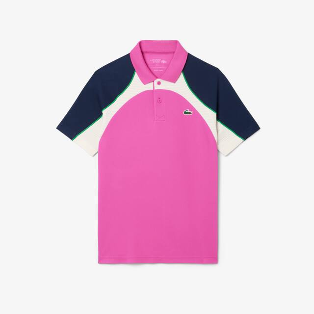 Camisa Polo Color Block Ultra Dry para tênis