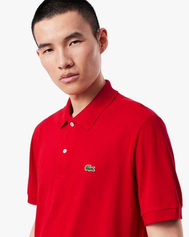 Camisa Polo L.12.12 LIGHT Piqué, ajuste clássico