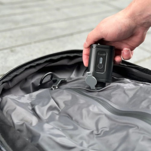 Mochila SuperBag  + Sistema de vácuo integrado + Garrafa Inteligente + Bomba de ar portátil (COD3)